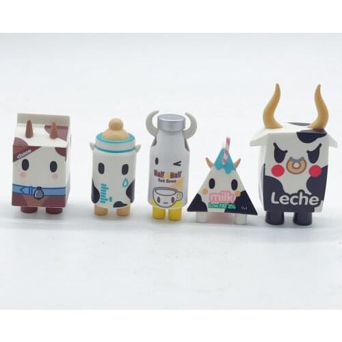 Tokidoki Moofia Mystery Mini Figure 2006 Original Series 1 Milk Bottle Cow Model Gifts Toy Collection No Box Finished Goods