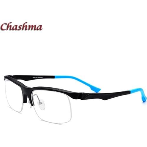 Chashma Sport Eyewear Prescription Glasses Frame Men Top Quality Myopia Presbyopia Eye Glasses Transparent Lenses