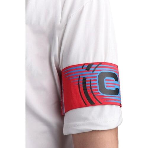 NEW 1Pc Professional Captain Armband Colorful Football Soccer Flexible Sports Adjustable Player Bands Football Supplies