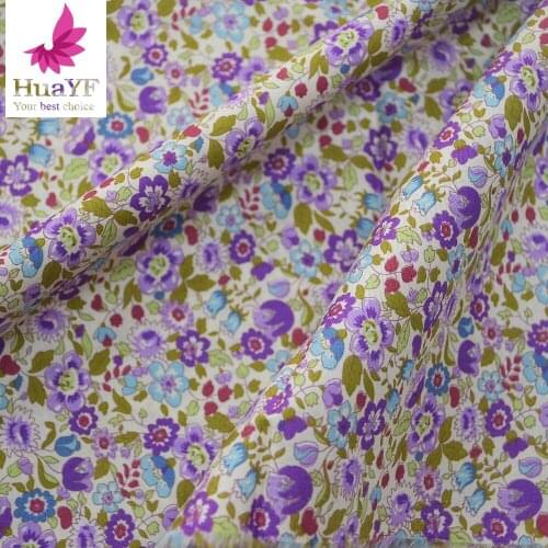 New arrive150cm Width Floral Printed 100% cotton fabric home textile for DIY Patchwork Sewing Quilting Tissues Cloth Bedding