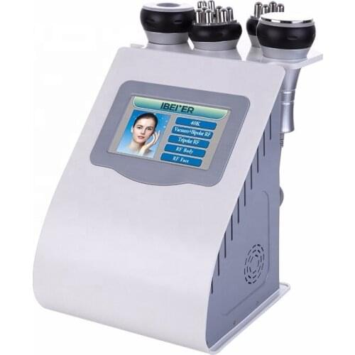 Portable 5 in 1 40k Cavitation lipolaser fat reduction slimming beauty equipment