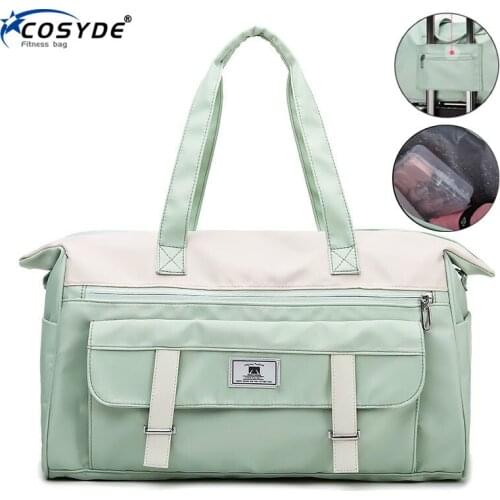 Dwaterproof Water Gym Bag Fitness Dry Wet Outdoor Bags For Training Large Capacity Sports Bags Korean Version Workout Bag