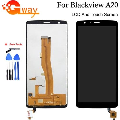 5.5" For BlackView A20 LCD Display+Touch Screen Digitizer Assembly For BlackView A20 Pro LCD Touch Phone Spare Parts + Tools