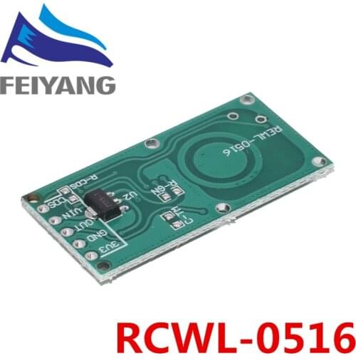 10PCS RCWL-0516 microwave radar sensor module Human body induction switch module Intelligent sensor