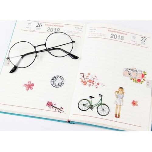 20bag/lot cute love girl decoration paper stickers bag/ antique character Diary DIY Decorate stickers/Children gift