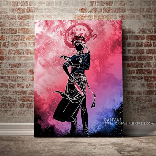 Shokugeki no Soma Yukihira Decoration Prints Home Decor Canvas Living Kids Room Bedroom Painting Wall Art Studio Poster