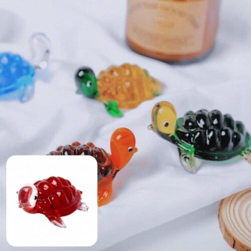 Long Lasting Simulated Turtle Easy to Storage Exquisite Workmanship Great Handicraft Ornamental Turtle Figurines