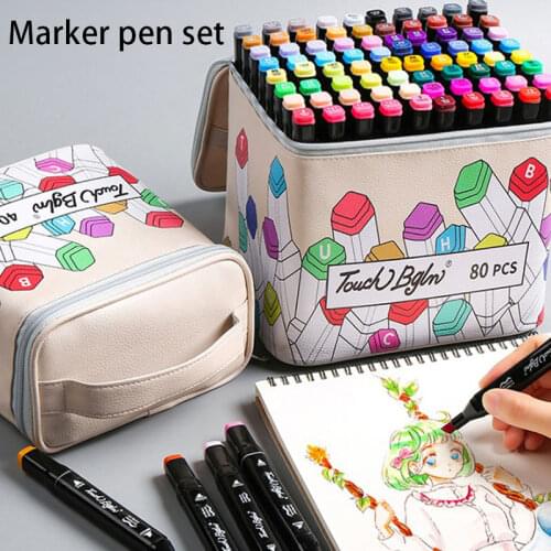Marker Pen Brush Dual Headed Watercolor Brush pen Sketch Alcohol markers drawing