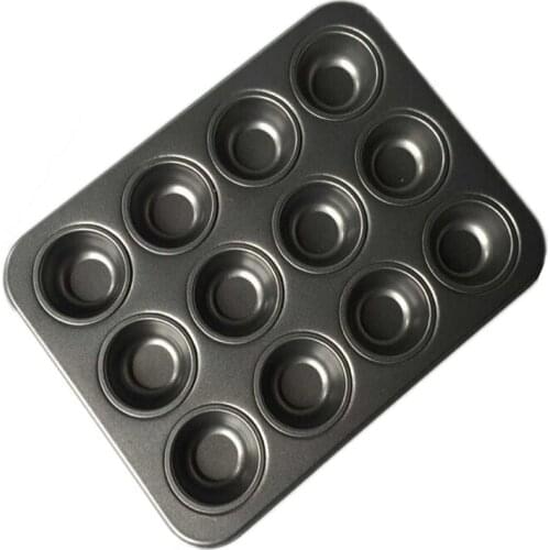 12 Cup Mini Non-Stick Muffin Cake Pan Mould Bakeware Cupcake Baking Pan Molds