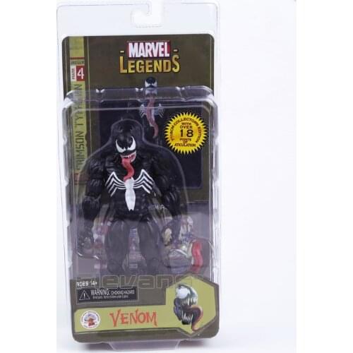 NECA Marvel Legends Venom PVC Action Figure Model Toy Collection
