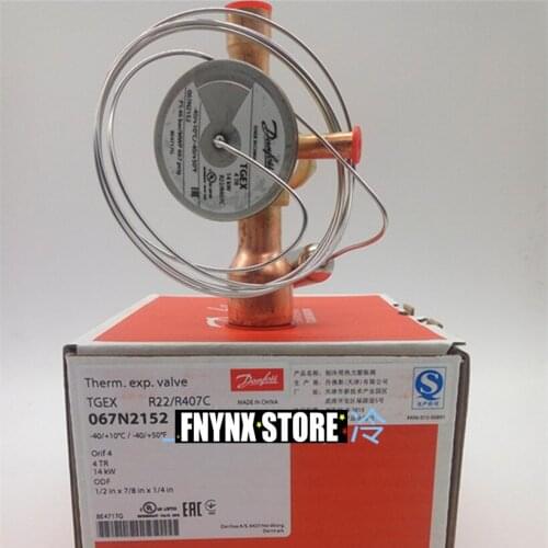 Original Thermal Cold Storage Air Conditioning Heat Pump Expansion Valve TGEX R22/R407C 067N2152