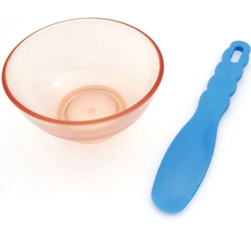 1Pc Dental Mixing Bowl Silicone Rubber+1Pc Spatula For Impression Material