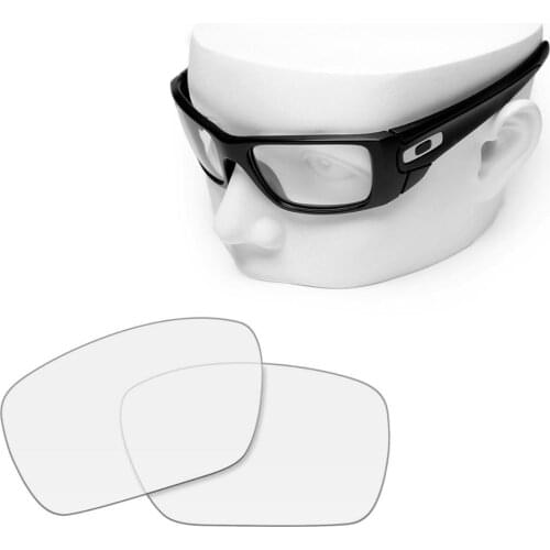 OOWLIT Replacement Lenses of HD Clear for-Oakley Fuel Cell Sunglasses
