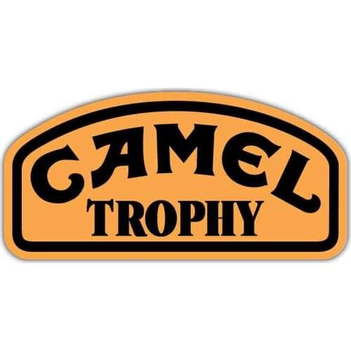 SZWL Funny Car Sticker for Camel Trophy Decal Vinyl Automobile Bumper Window Decor Reflective Waterproof Sticker,13cm*6cm