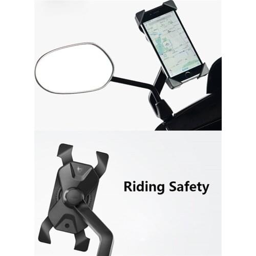Universal Smartphone Navigation Stand Rotation Phone Holder Cradle Base for NIU Electric Scooter Accessories for 3.5-5.5 inches