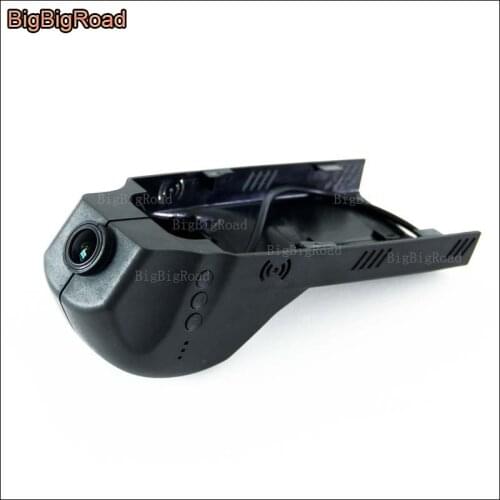 BigBigRoad Car Wifi DVR Video Recorder For BMW X1 X4 X6 X7 X3 E83 F25 X4 F26 GT F34 F07 X5 F15 2018 Dash Cam Camera