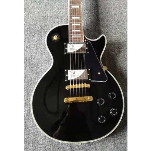High quality electric guitars, electric guitars, black castons, custom silver and gold pickups, in stock, free shipping, lightni