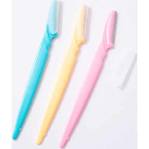 1PC Eyebrow Trimmer Blades Shaver Knife Blade Perfect Eye Brow Shaping Face Razor Hair Remover Tool For Women Makeup