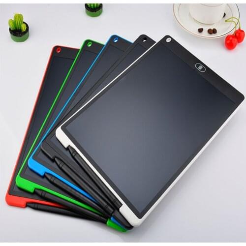 12 Inch LCD Writing Tablet Electronic Digital Drawing Board Erasable Writing Pad One-Click Erase with Lock Button