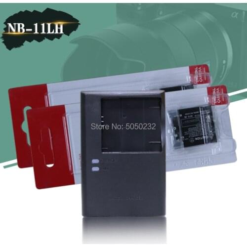 2pcs 3.6v 800mah NB-11LH NB 11L NB11L Battery For Canon A2600 A3500 A4000IS + Digital Camera CB-2LDE charger
