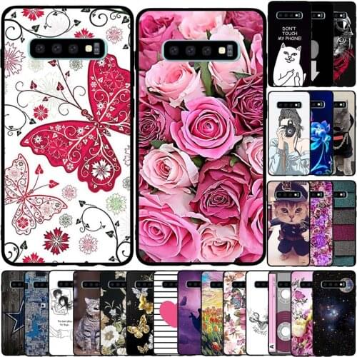 Phone Case For Samsung Galaxy S10 Plus Case Soft Silicone TPU Back Cover for Samsung Galaxy S10 S 10 Plus Case Coque Fundas Para