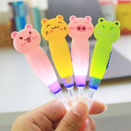 Baby Care Ear Spoon Light Child Ears Cleaning with Light Wholesale Earwax Spoon Digging Luminous Dig Ear Cartoon Spoon