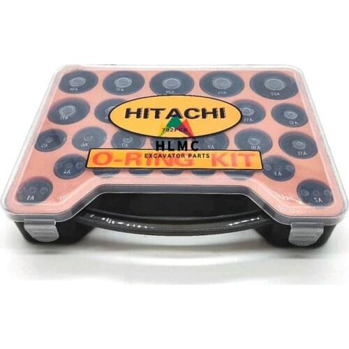 792 PCS Rubber GIANT O Ring Kit Box For HITACHI Excavator