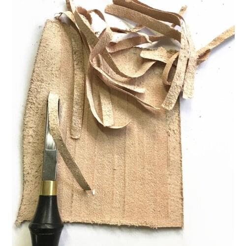 Handmade Leathercraft Leather Cut Edge Beveler Cutting Groover Skiving Trimming DIY Leather Craft Tool 8 88 O66 WXV Sale