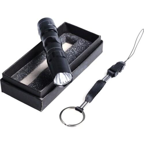 Mini Led Flashlight Slim Waterproof Flashlight Camping Hiking Travel Safety Protection Tool Lightweight Portable