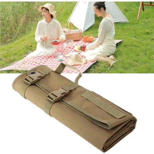 193cm x 75cm Foldable Picnic Mat Oxford Cloth Moisture-Proof Multifunctional Shooting Blanket Portable Outdoor Supplies