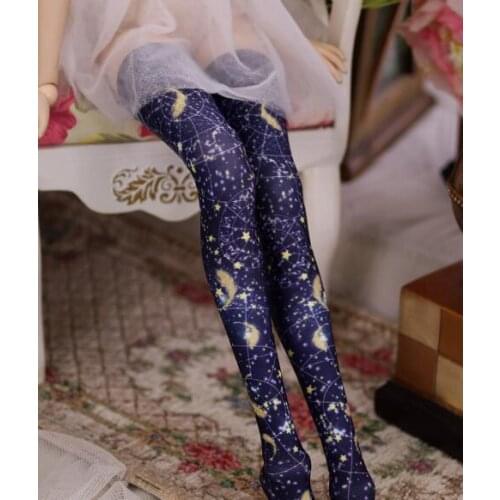 NEW Printing Starry sky Thigh stocking/Socks BJD 1/3 DD DDS|DDiii|DY SD Doll Socks Accessories