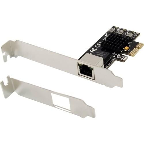PCI-E 2.5G Network Adapter PCIe1X 2.5G lan Card with Realtek 8125