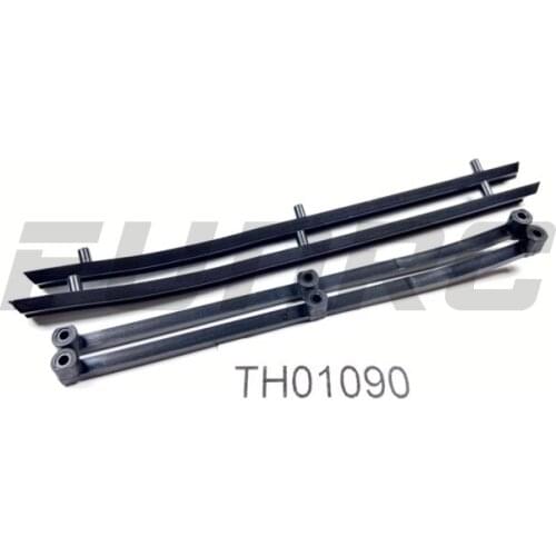 Plastic Front Body Left and Right Trim Strips for Traction Hobby 1/8 KM5 Crawler Model Vehicle Refit Upgrade Accessories