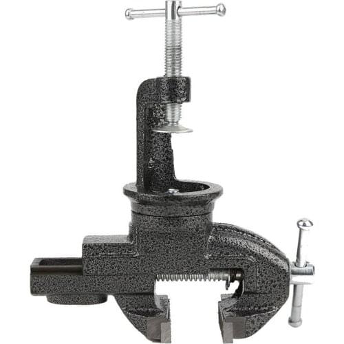 Bench Vise Multifunctional Mini Table Vise 50 Type Cast Iron 360 Degree Rotation Hand Tool 68mm