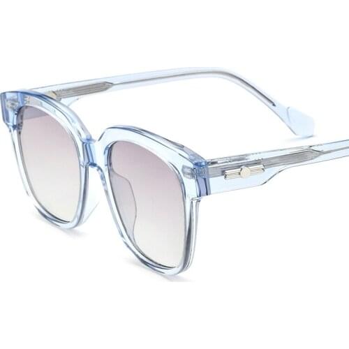 Star net red with GM sunglasses DORYT sunglasses color box Korean sunscreen plate female sun glasses women