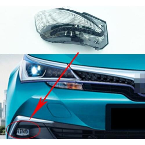Car Light For Toyota Corolla Hybrid 2019 2020 Fog Lights Assembly Auto Front Bumper Grille Signal Lamp