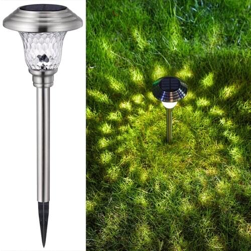 LED Waterproof Solar lamp Outdoor Solar Garden Lantern Pathway Lights Landscape Light For Lawn Patio Yard Walkway Decoration