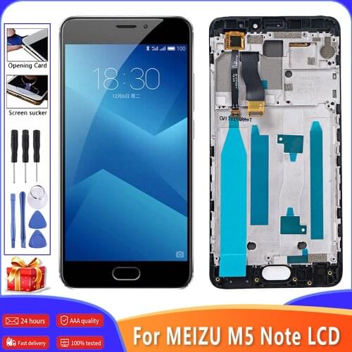 5.5" For Meizu M5 NOTE LCD Screen Display Digitizer For MEILAN Note 5 LCD M621H M621M M621Q LCD Screen Replacement