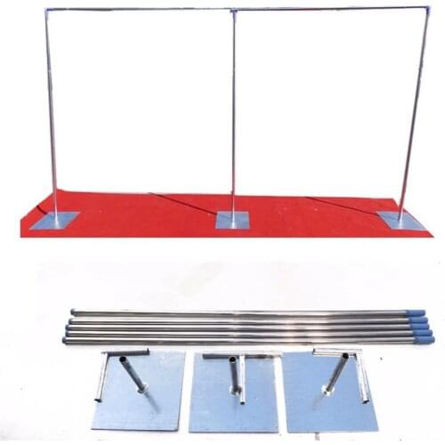 3M x 6M or other sizes Wedding Backdrop Stand with expandable Rods Backdrop Frame Adjustable Stainless Steel Pipe Wedding props