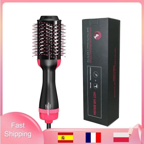 Hair Curler Brush 1000W 4 IN 1 Hair Dryer Volumizer Hot Air Brush Dryer Brush Professional Electric Hair Curling Styler Comb