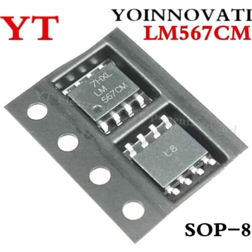 50 pcs/lot LM567CM LM567 SOP-8 IC Best quality