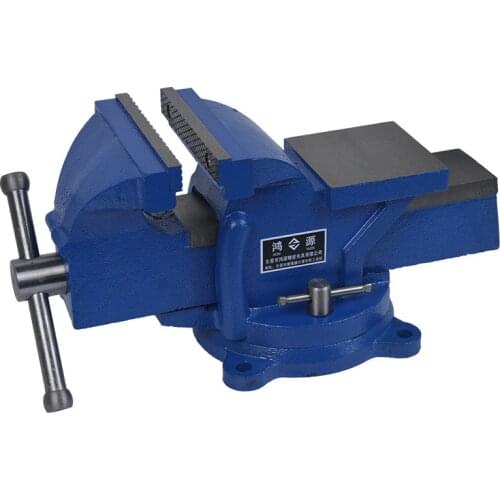 8 inch heavy duty household bench vise / 360 degree rotation / small tiger vise / workbench