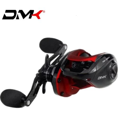 DMK Baitcasting Reel 7.2:1/10BB Max Drag 8kg Lure Fishing Reel Magnetic Brake System Saltwater Bait Casting Reels Molinete Pesca