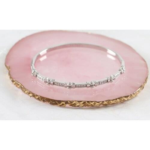 LANFLORA new contracted bracelet for women birthday party parure bijoux femme mariage factory shop bracelet wholesale price