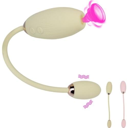 Nipple Massage G Spot Double Head Vaginal Sucking Vibrator Clitoral Stimulate 7 Frequency Sex Toys For Women Adult Products