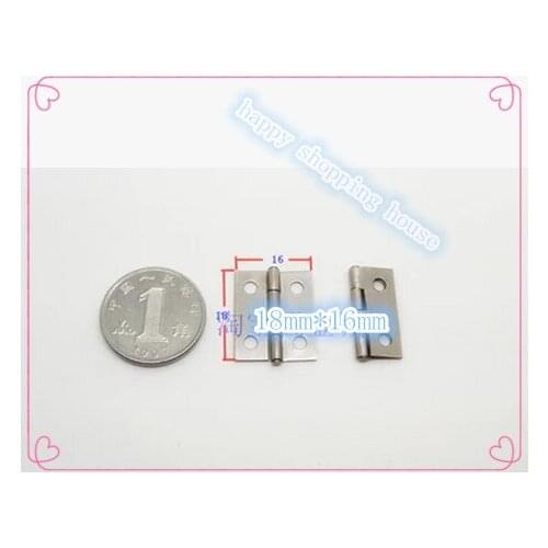Hardware supplies hinge antique small box hinges Stainless steel hinge 18mm*15mm