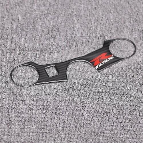 Motorcycle GSX-R Lowering Triple Tree Front End Upper Top Clamp Carbon Sticker Decal For Suzuki GSXR 1000 GSXR1000 2005 2006 K5