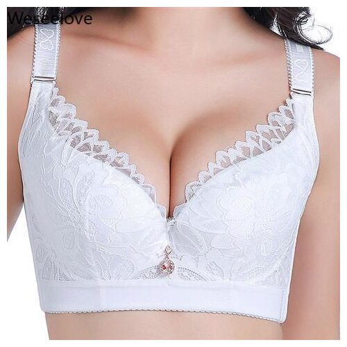 2020 New Sexy Bras for Women Lace Underwear Plus Size Comfortabie Soutien Gorge Invisible Bra Lace Underwear Push Up E95-1