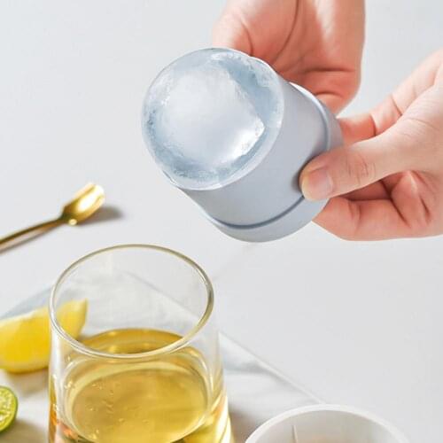 Ice Cube Tray Non-stick Easy Operation Silicone Resilient Whiskey Ice Ball Mold for Home контейнер для еды