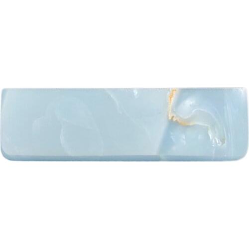 Resin Hand Rest Keyboard Wrist Pad Keyboard Palm Rest Gaming Desk Wrist Pad Support 64 87 104 Keys Touches Hand Rest Pad